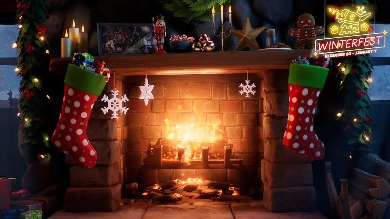 สกินและอุปกรณ์เสริมทั้งหมด Fortnite Winterfest 2024