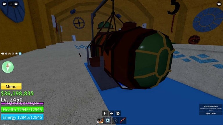วิธีรับเรือดำน้ำในผลไม้ blox