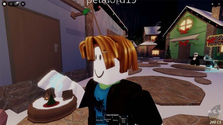 วิธีค้นหาและใช้ Snowglobe ใน Fisch