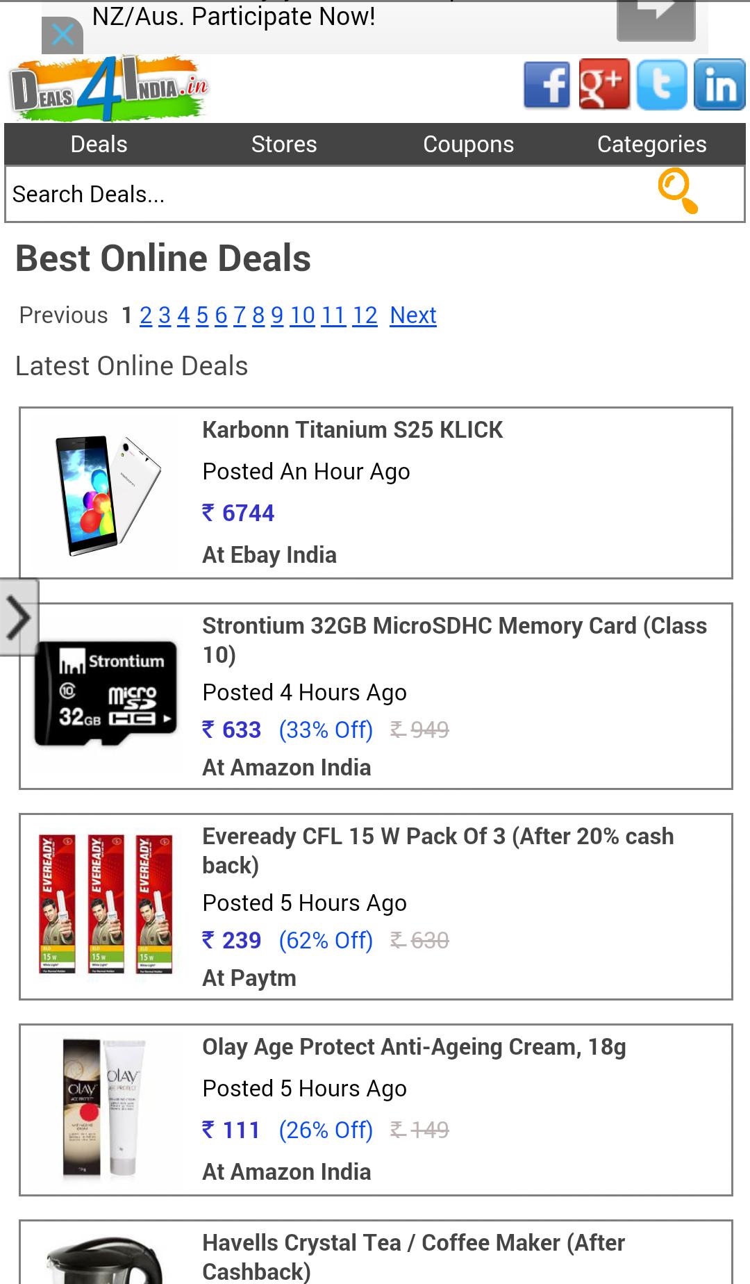 Deals4India- Best Deals Online