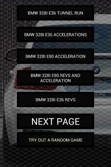 Engine sounds of 328i