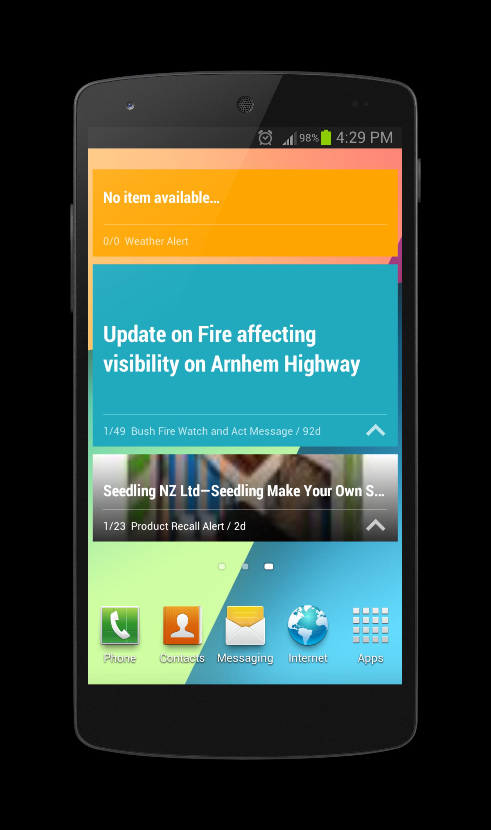 Northern Territory Alert