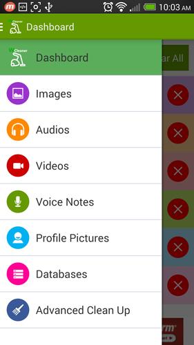 Cleaner for WhatsApp