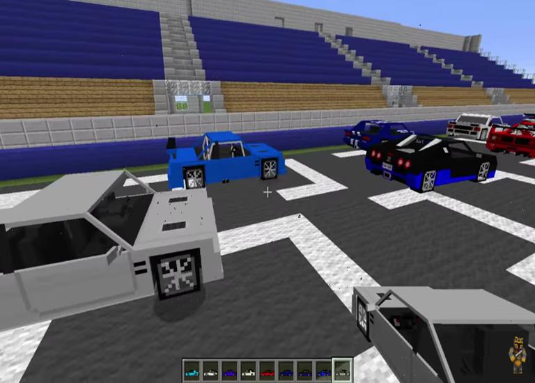 Sport Car Mech Mod Minecraft
