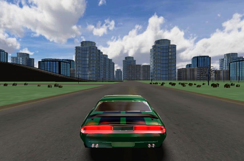Classic City Car 3D