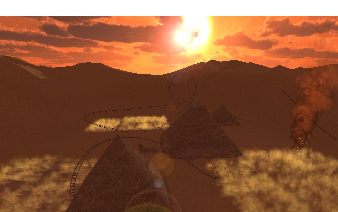 Pyramids Roller Coaster