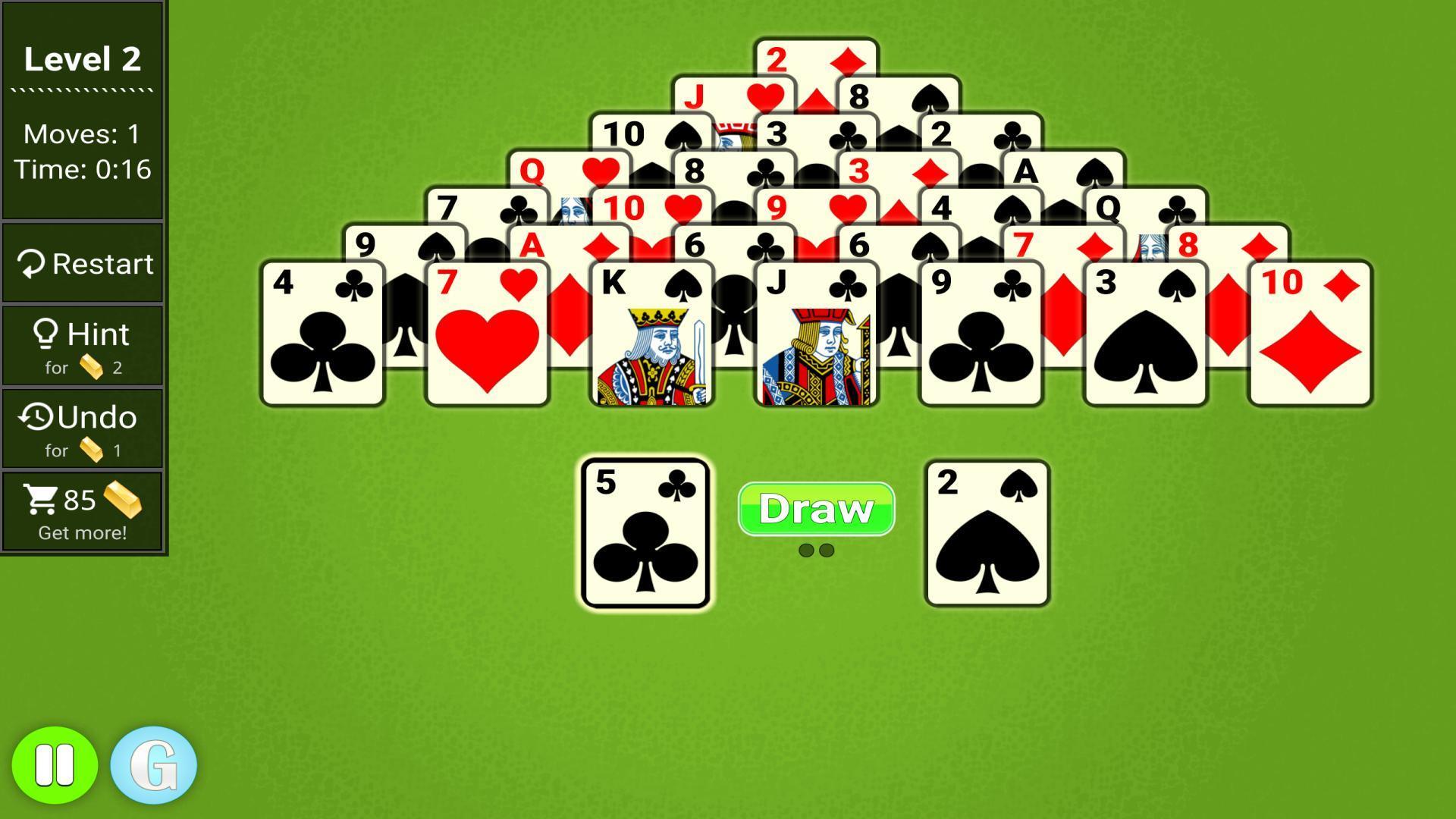 Pyramid Solitaire Epic
